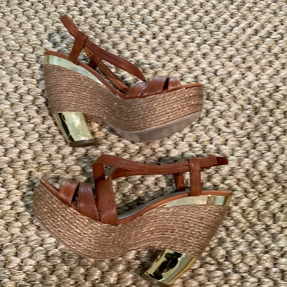 Miu Miu platform espadrille heel sandals - Picture 12 of 13